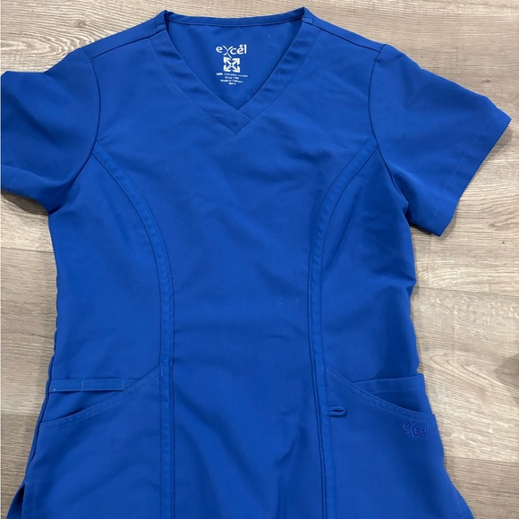 Royal Blue Scrub Set - Picture 2 of 4